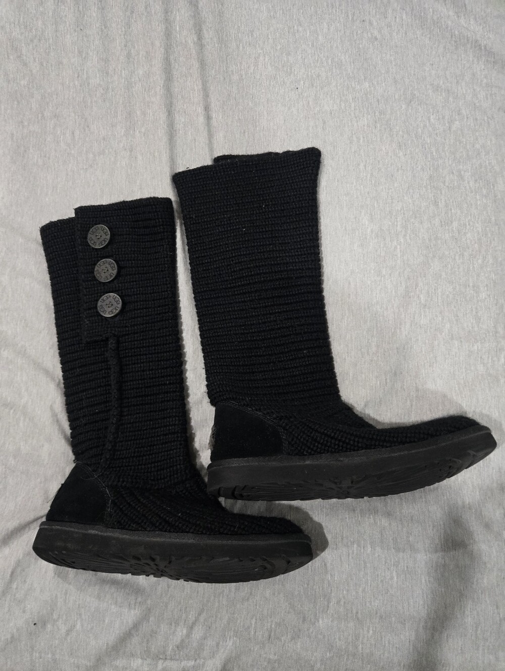Ugg Cardy Knit Boots Women's 8